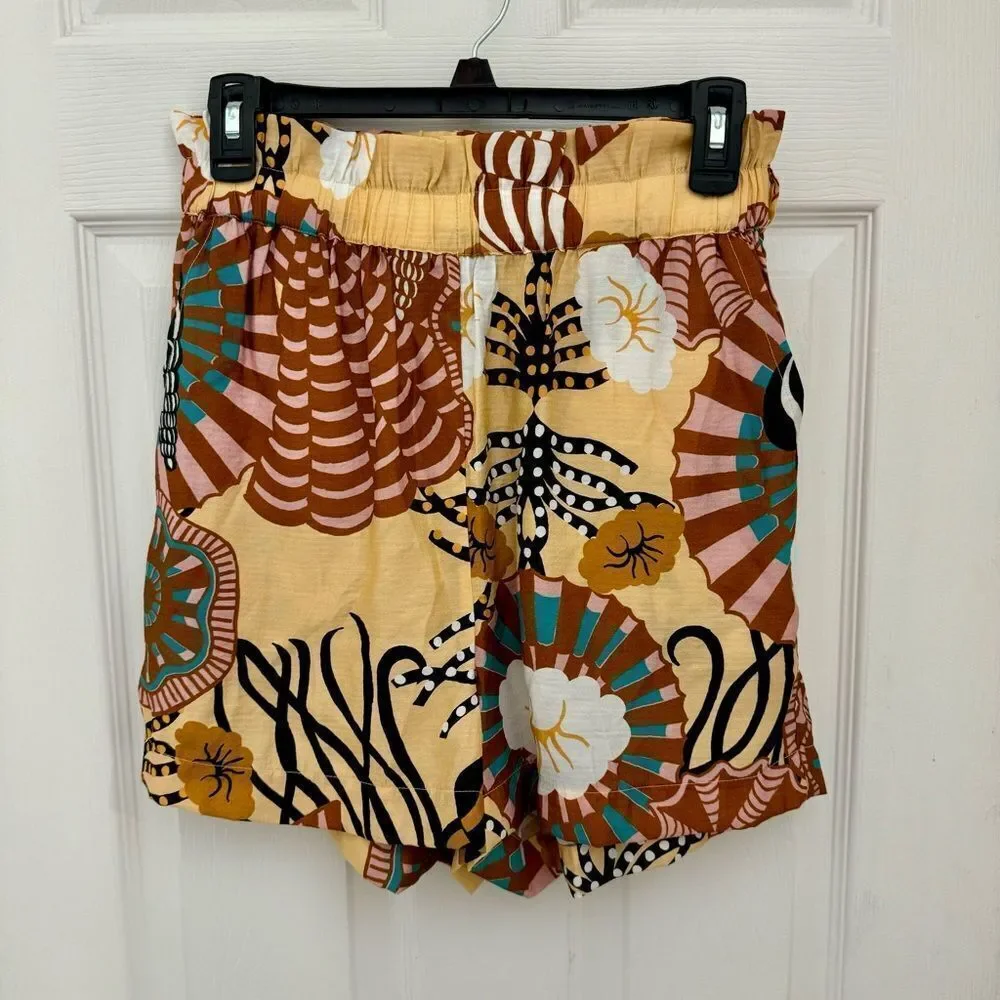 Scotch & Soda Women’s Sunray Shorts Size XS Multicolor Design Boho Artsy